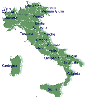 Scegli la regione